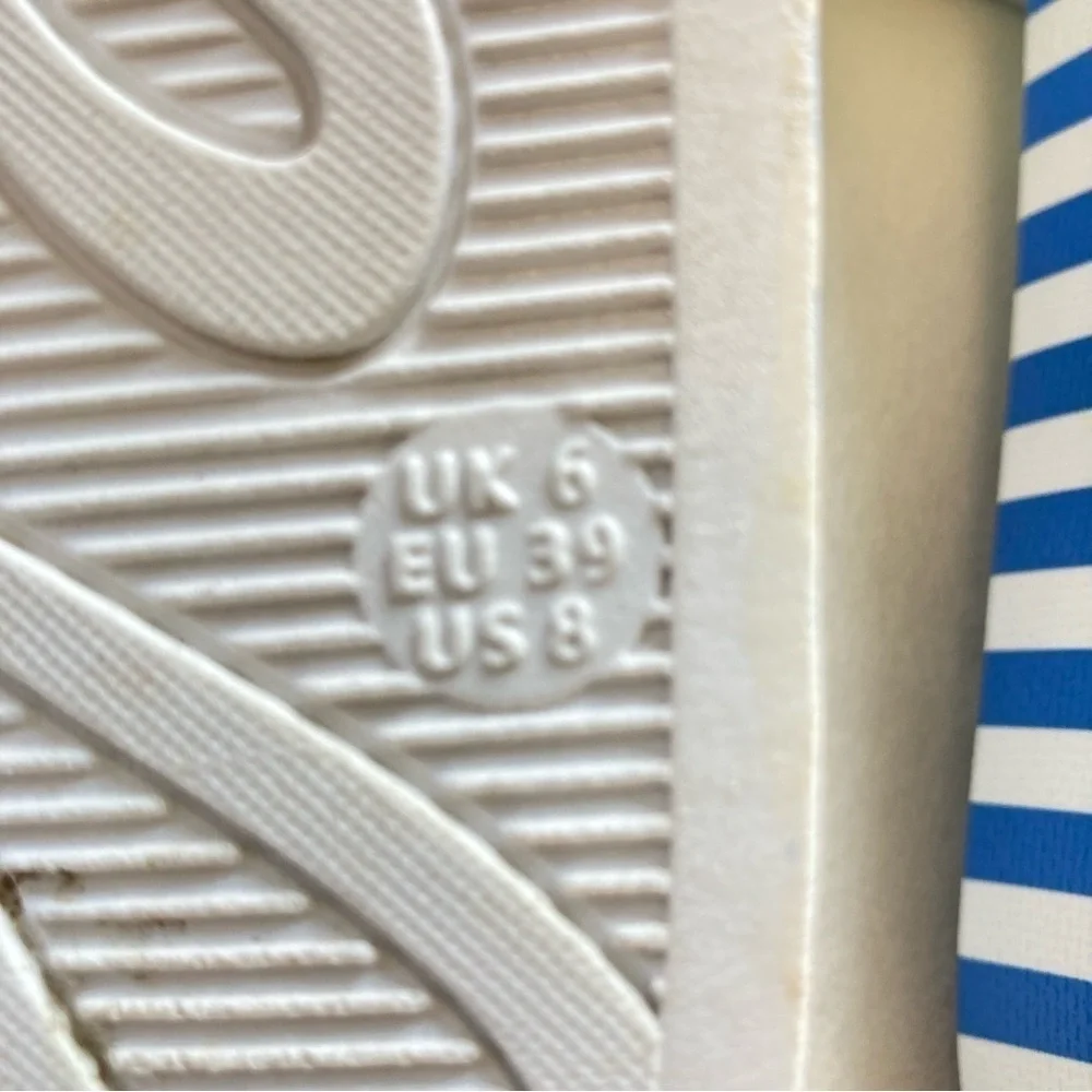 Joules poolside blue daisy slides - Picture 5 of 9